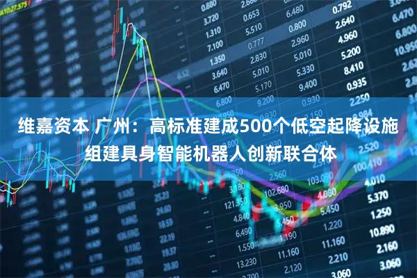 维嘉资本 广州：高标准建成500个低空起降设施 组建具身智能机器人创新联合体